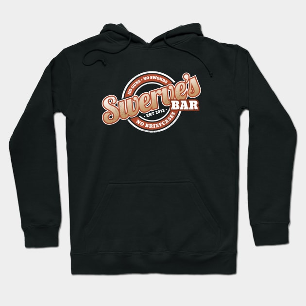 TF - Swerve's Bar (logo) Hoodie by DEADBUNNEH